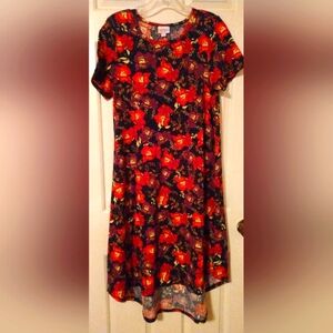 LulaRoe print dress. Size S